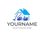 home cleaning logo