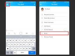 how to block someone on snapchat