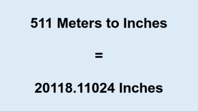 511 In Inches