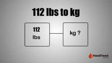 What is 112 lbs to kg