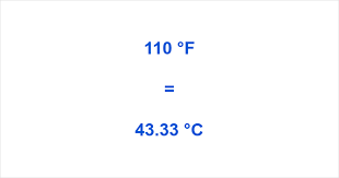 What to look for in 110 c to f