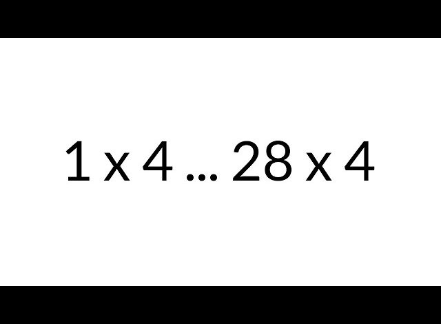 Learn More about 28 x 4