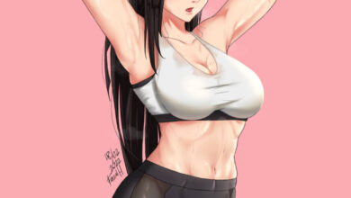 tifa lockhart working out