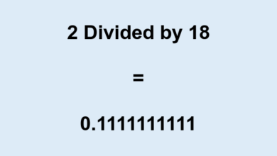 Get most out of 2 divided by 18