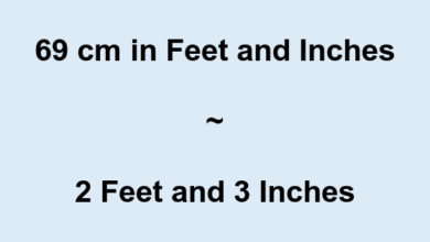 Look out for 69 cm into inches