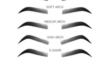 microblading eyebrow shapes