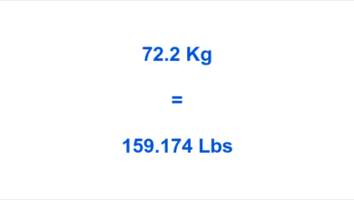 72.2 kg to lbs