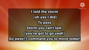 told the storm lyrics
