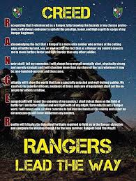 rangers creed