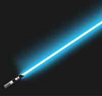 blue light saber